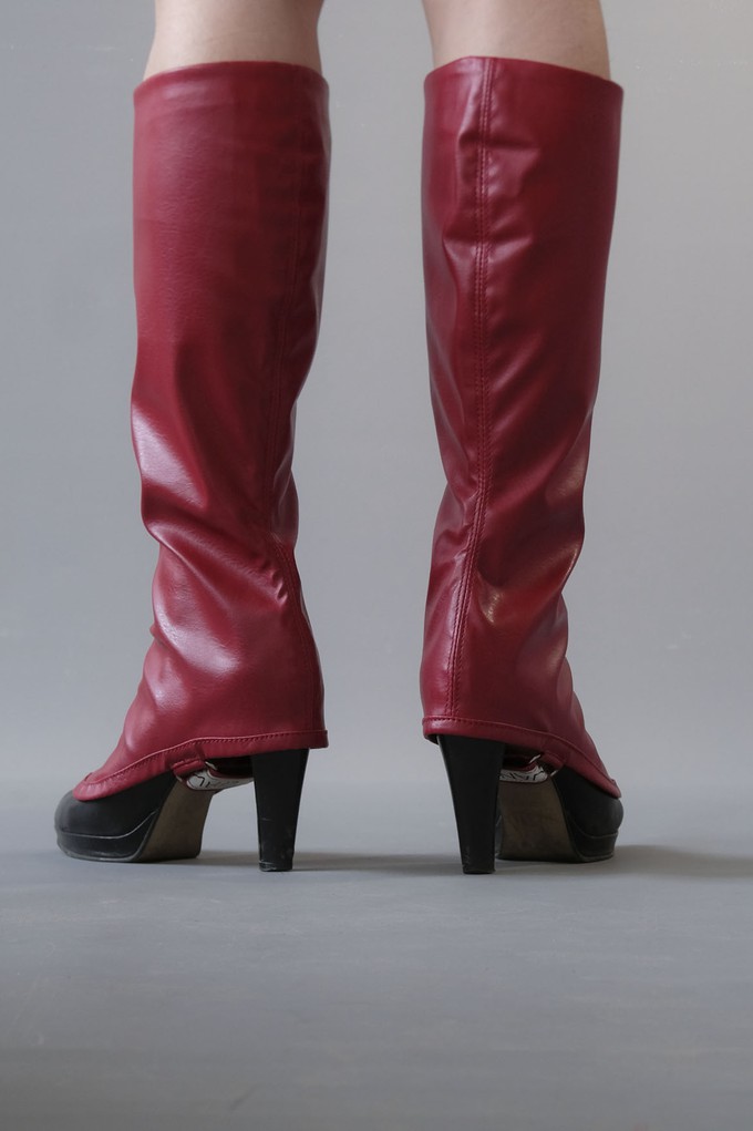 Fake leather gaiters from Pepavana