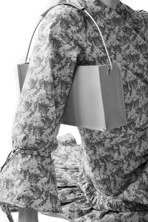 Grey Bucket Handbag from Pepavana