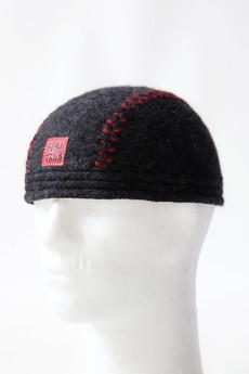 Natural Wool Felt Leon Beanie via Pepavana