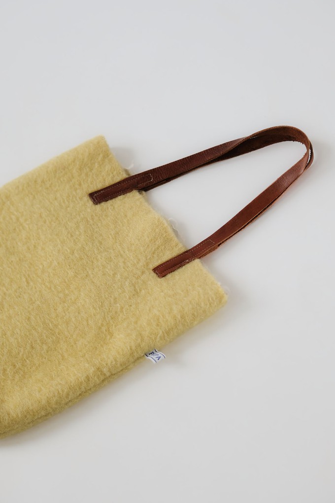 Soft Mini Shopper Bag Yellow from Pepavana