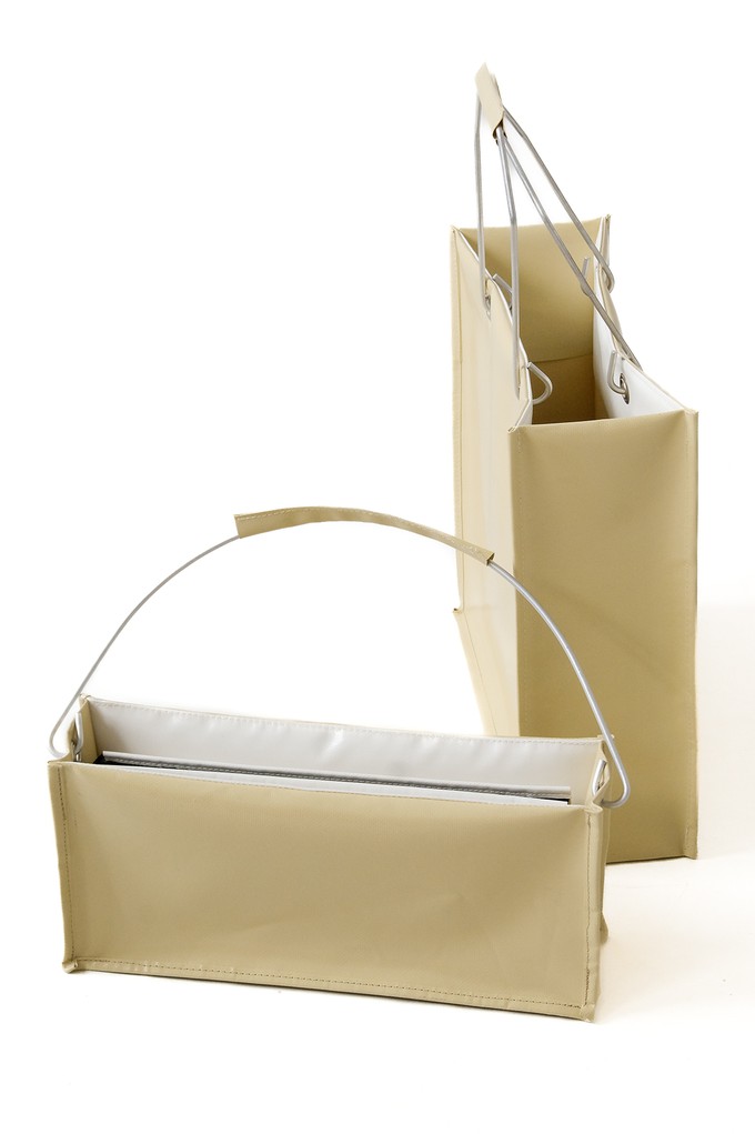 Beige Bucket Handbag from Pepavana