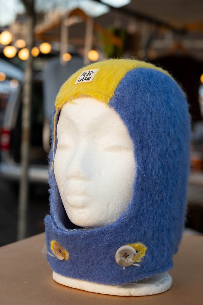 Blue-Yellow Balaclava from Pepavana