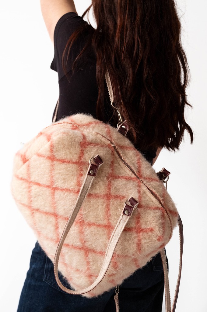 Blankie Rucksack with diamond pattern from Pepavana