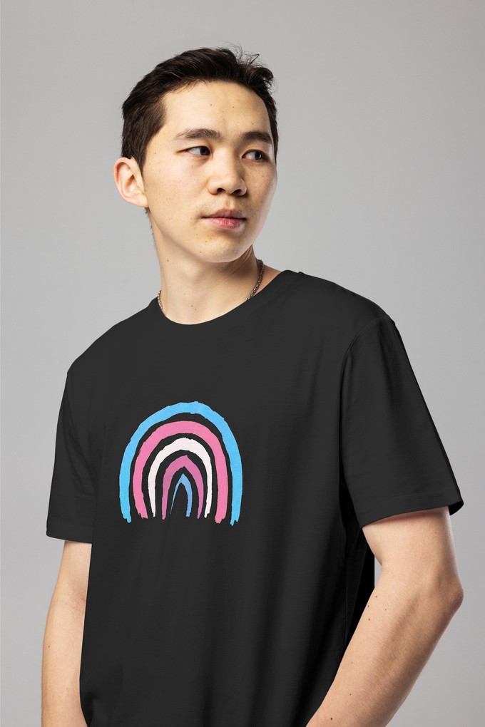 Transgender Rainbow T-Shirt from Pitod