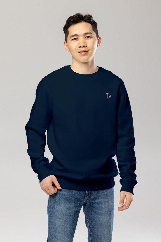 Embroidered Logo Sweatshirt Unisex from Pitod