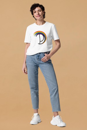 Rainbow P T-Shirt from Pitod