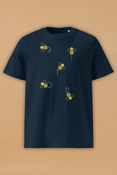 Bees T-Shirt Unisex via Pitod