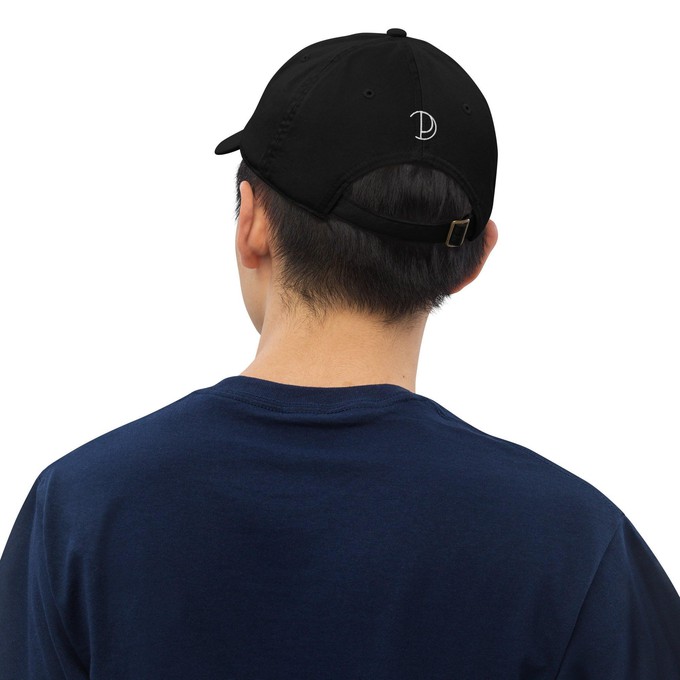 Embroidered P Baseball Cap from Pitod