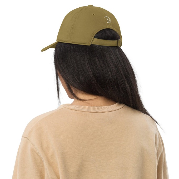 Embroidered P Baseball Cap from Pitod