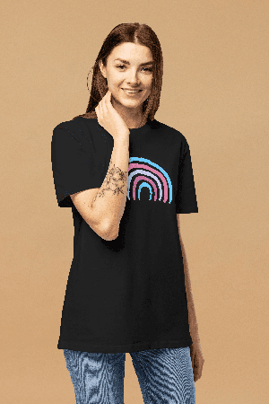 Transgender Rainbow T-Shirt from Pitod