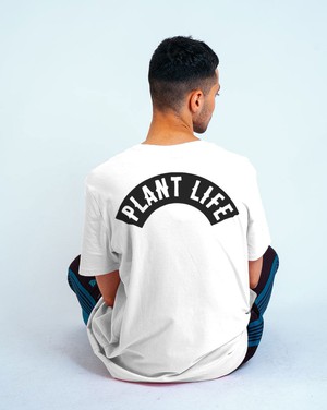 Plant Life Classic - White T-Shirt from Plant Faced Clothing