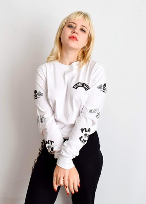 Plant Life Long Sleeve - White from Plant Faced Clothing