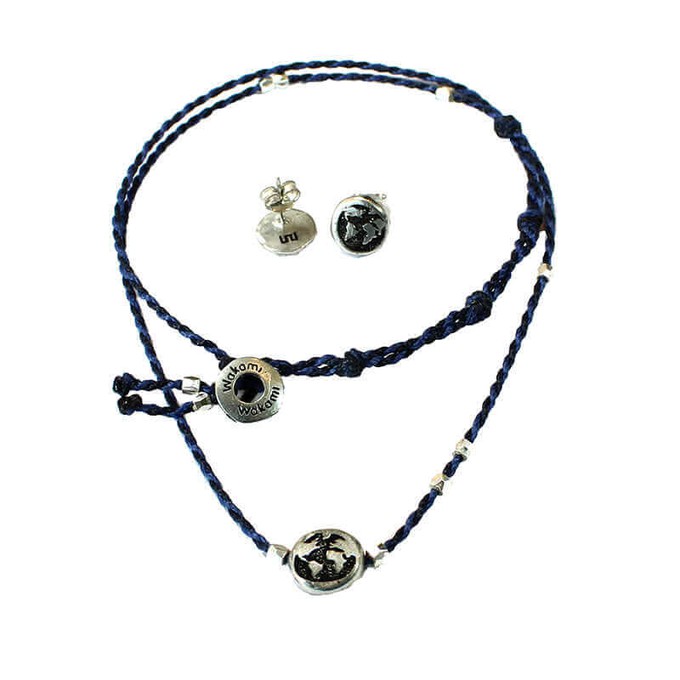 Necklace & Earrings Earth - Trendy - Beautiful and Fairtrade from Quetzal Artisan