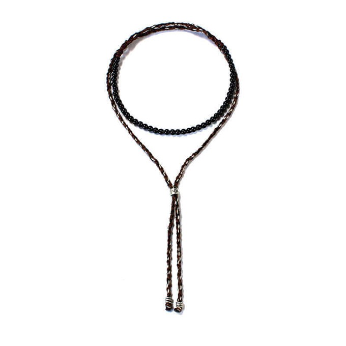 Men Necklace Brown - Trendy, handmade and Fairtrade from Quetzal Artisan