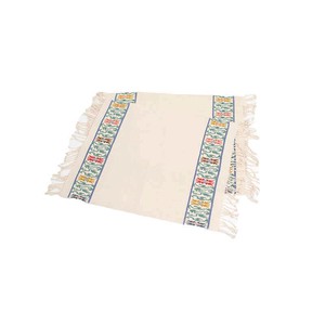 Happiness Placemats - Set of 6 - Natural Cotton - Fairtrade from Quetzal Artisan