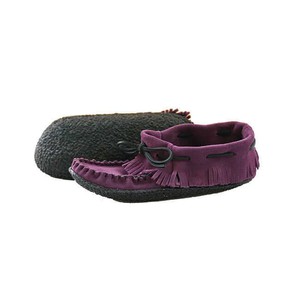 Suede Moccasins Purple - Outdoors - Women Shoes Hiawatha from Quetzal Artisan