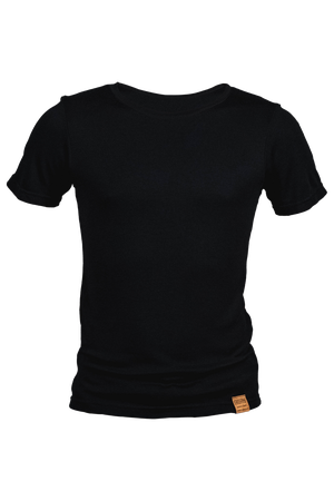 Basic Tencel T-Shirt Zwart from Ragnarøk Clothing