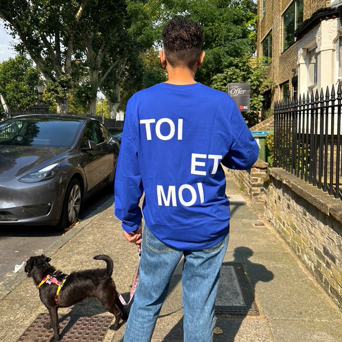 TOI ET MOI LONG SLEEVE T-SHIRT from RAIZ