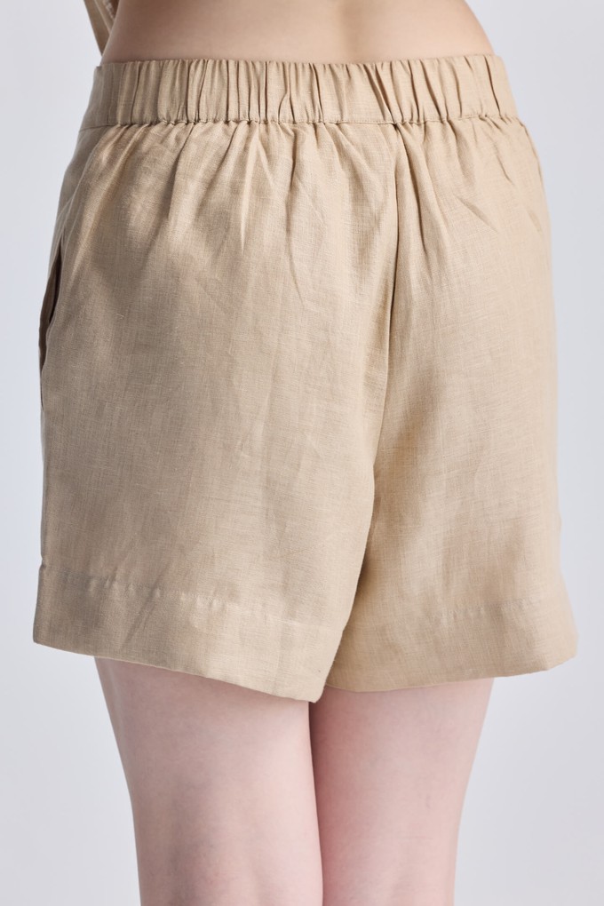 Drawstring Shorts in Neutral Beige from Reistor