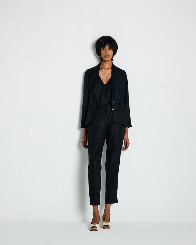 Hemp Three Piece Set in Black from Reistor