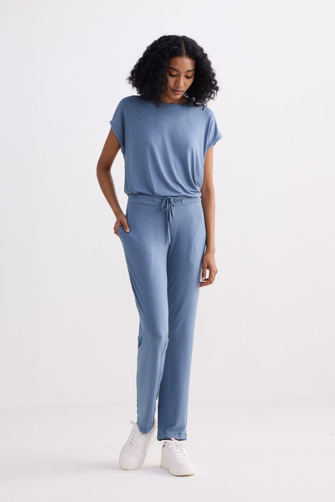 Wide Leg Pant in Blue from Reistor