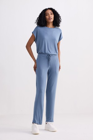 Wide Leg Pant in Blue from Reistor