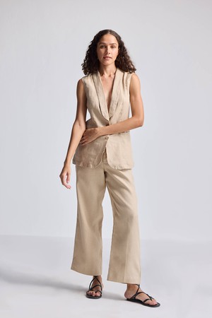 Wide Leg Pants in Hemp from Reistor