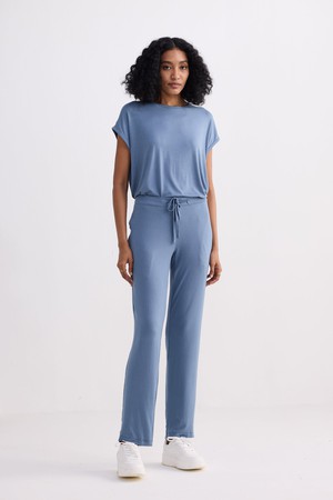 Wide Leg Pant in Blue from Reistor