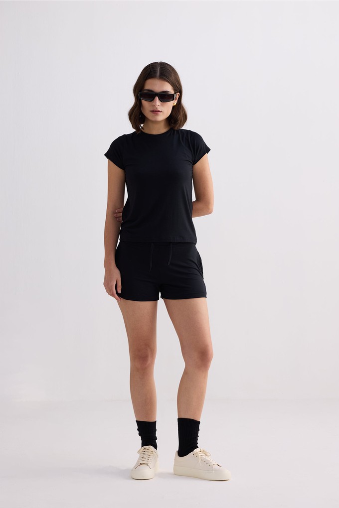 Essential Knit Shorts in Black from Reistor