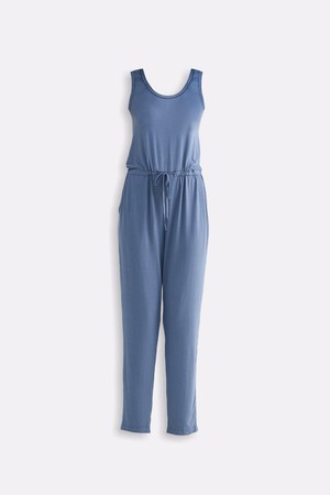 Relaxed Drawstring Jumpsuit in Blue from Reistor