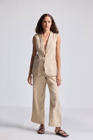 Wide Leg Pants in Hemp from Reistor