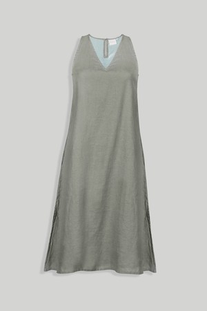 Reading Tea Leaves Dress in Dark Olive from Reistor