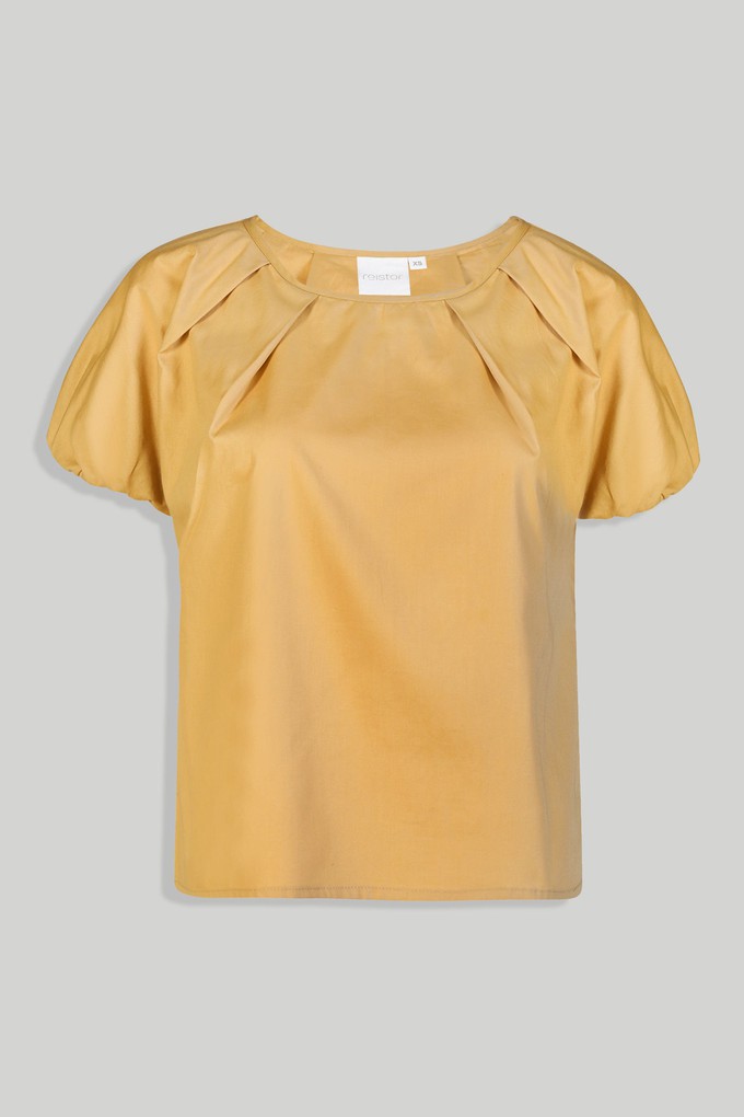 Balloon Sleeve Top in Mustard from Reistor