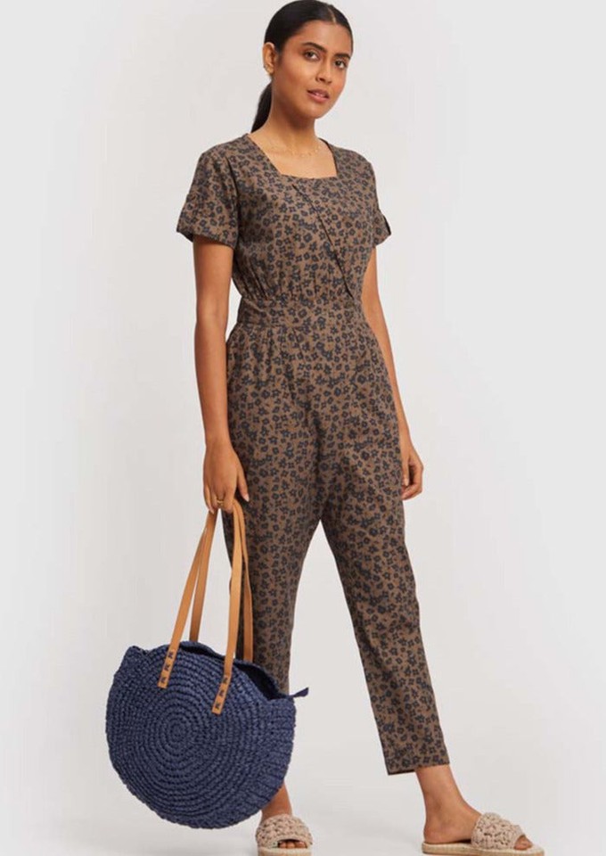 Spotted Overlap Jumpsuit from Reistor