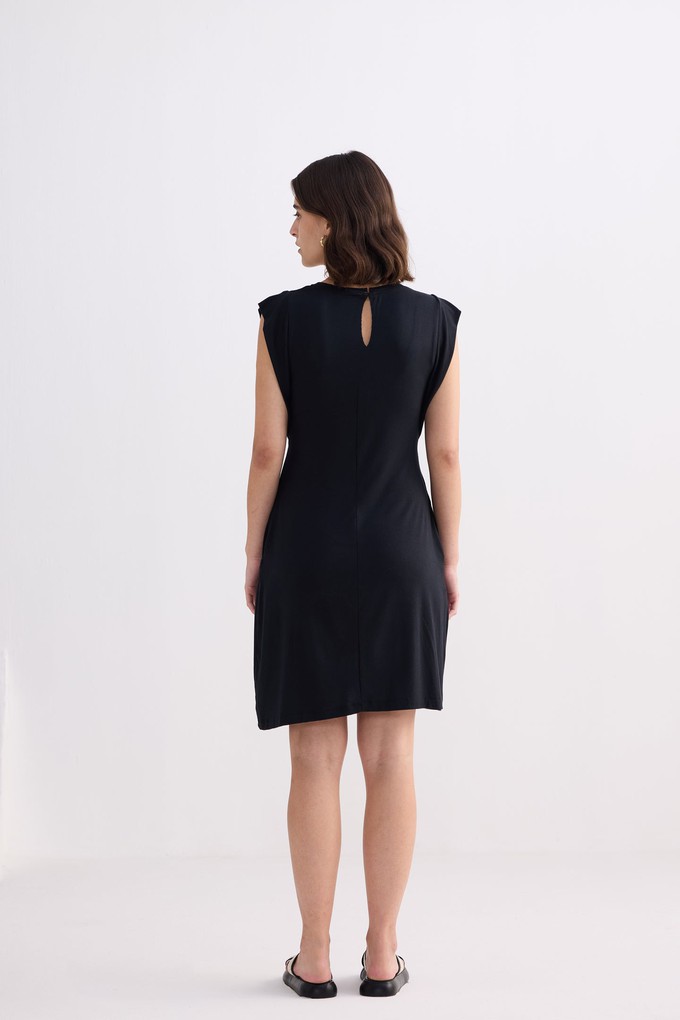 Muscle Tee Short Dress in Black from Reistor