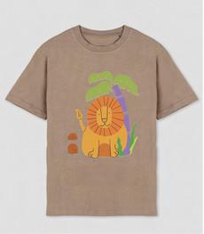 RB Lion Kids T-Shirt via Rip Bananas