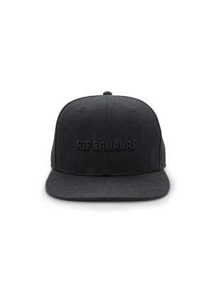 Black on Black Snapback from Rip Bananas