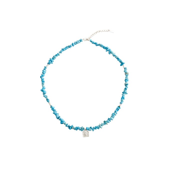 Turquoise Goddess Necklace from Rize