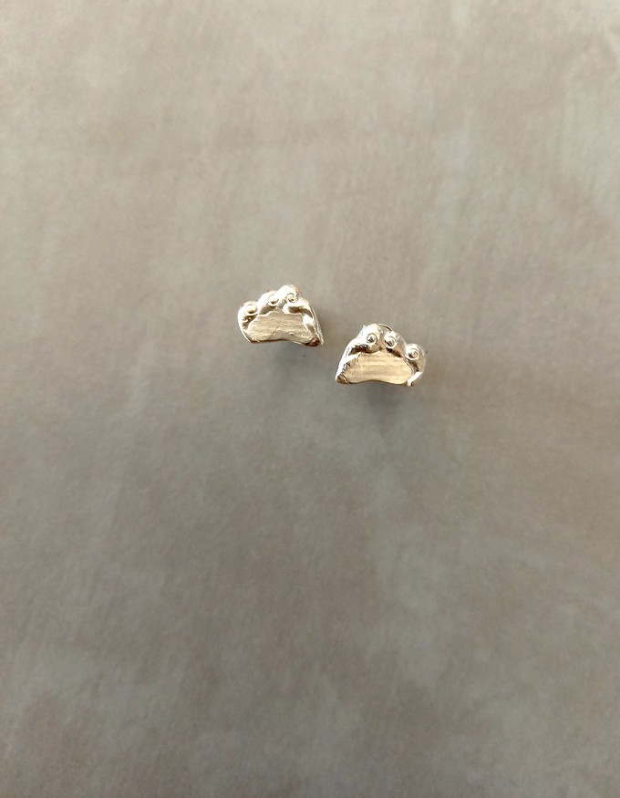 Monsoon Cloud Stud Earrings from Rize