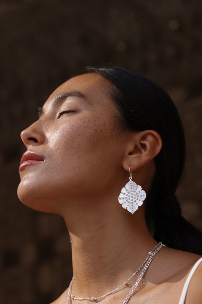 Granulated Ashram Window Earrings - Limited Edition from Rize