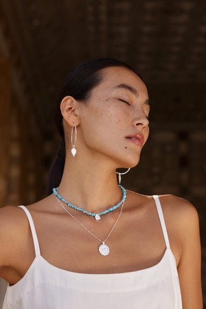 Turquoise Goddess Necklace from Rize