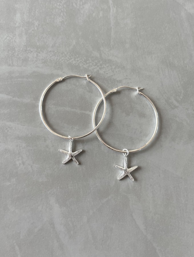 Multi Charm Hoop Earrings from Rize