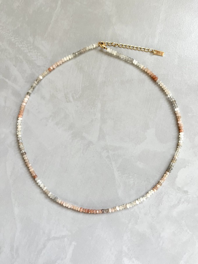 Pastel Moonstone Necklace from Rize