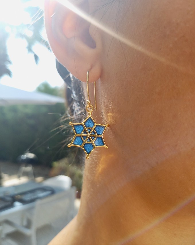 Meena Star Earrings from Rize