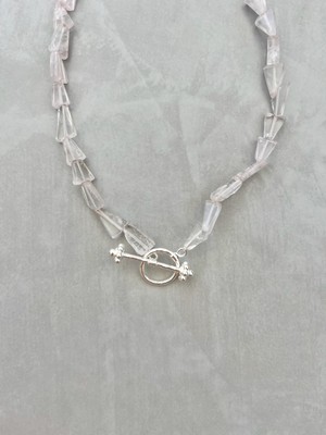 Rose Quartz Choker Necklace from Rize