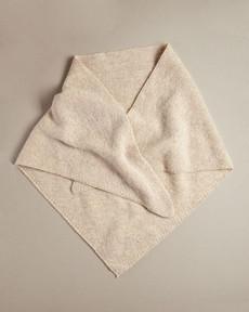 Triangle Scarf | Flax Cream via ROVE