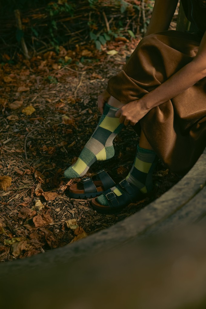 Fine Merino Wool Socks | Citrus Green from ROVE