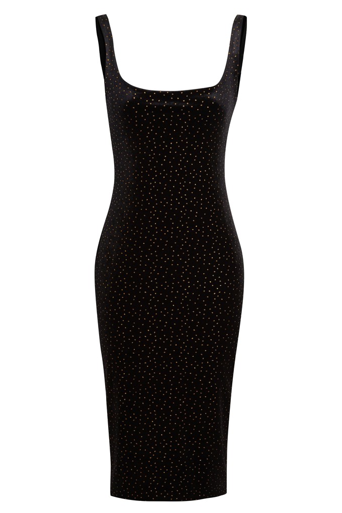 Sleeveless Floral Bodycon Dress from Sarvin