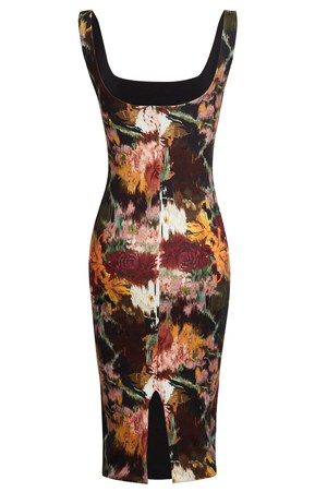 Sleeveless Floral Bodycon Dress from Sarvin