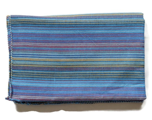 Soft cotton striped scarf, handwoven in Nepal from Shakti.ism